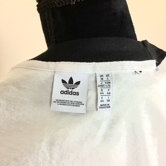 ADIDAS CROPPED 90s WHITE TSHIRT - Picture 6 of 7